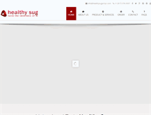 Tablet Screenshot of healthysugarnyc.com